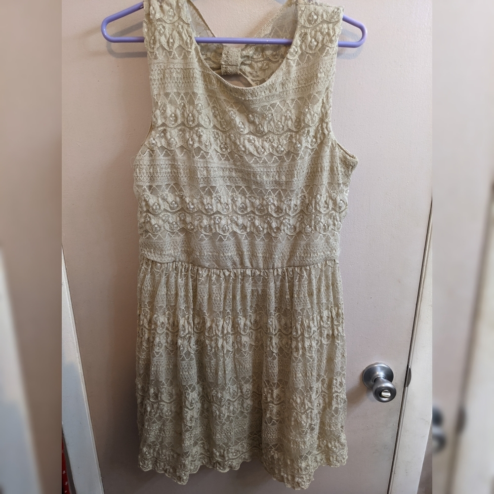 Three pink hearts xl dress
